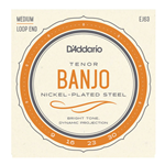 D'Addario EJ63 Tenor Banjo Strings, Nickel, 9-30