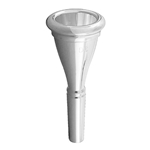 Holton Farkas MDC French Horn Mouthpiece - Silver Plated