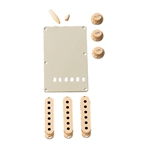 Fender Strat Aged White Accessory Kit