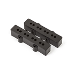 Fender Pickup Covers, Pure Vintage Jazz Bass Black (2)