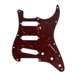 Fender Pickguard, Stratocaster S/S/S, 11-Hole Mount, Tortoise Shell, 4-Ply