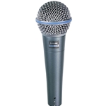 Shure Beta 58A Handheld Dynamic Vocal Microphone