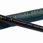 Angel 101 Soprano Recorder, Key of C, Black