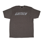 Gretsch Logo T-Shirt, Heather Gray, L