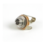 Switchcraft 11 1/4" Mono Jack with Nut & Washer