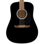 Fender FA-125 Dreadnought, Black, Gig Bag