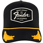 Fender Scrambled Eggs Hat, Black