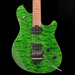 EVH Wolfgang WG Standard QM, Baked Maple Fingerboard, Transparent Green