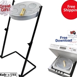 Panyard Jumbie Jam Steel Drum Kit - Silver