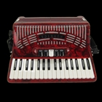 Hohner Hohnica 1305-RED Piano Accordion LMM 34 72