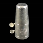 Vintage Buffet Crampon Bb Clarinet Nickel Ligature and Cap