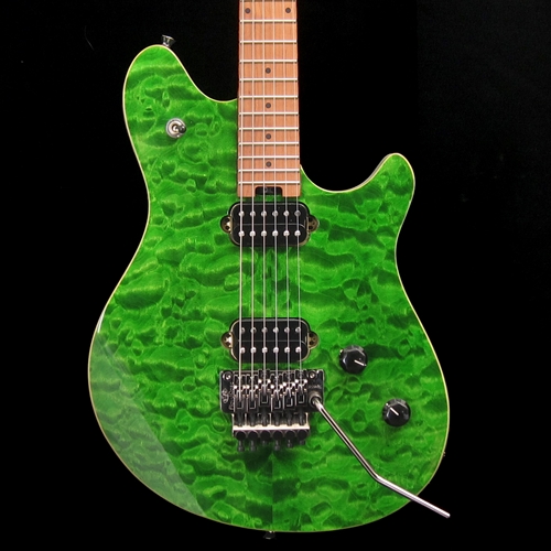 Mike s Music and Sound Inc EVH Wolfgang WG Standard QM Baked Maple Fingerboard Transparent Green