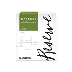 D'Addario Reserve Alto Saxophone Reeds, Strength 3.5, 10-pack