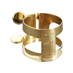 Bonade 2255G Tenor Sax Ligature, Gold Lacquer