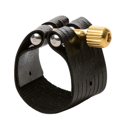 Rovner Clarinet Ligature and Cap - Standard Dark 1R (Hard Rubber,Plastic)