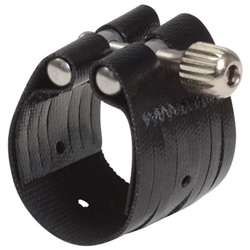 Rovner Bass Clarinet Ligature and Cap - Standard Dark 3RL (Hard Rubber,Plastic)