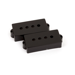 Fender Pickup Covers, Pure Vintage Precision Bass Black (2)