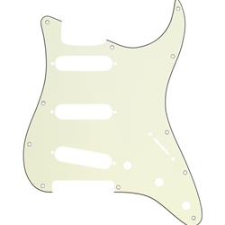 Fender Stratocaster Pickguard, Mint Green, 11 Hole