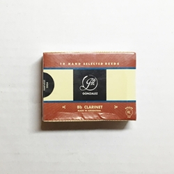 Gonzalez Classic Bb Clarinet Reeds Box of 10 Strength 3