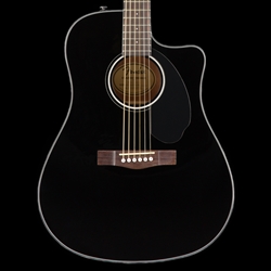 Fender CD-60SCE Dreadnought, Black