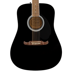 Fender FA-125 Dreadnought, Black, Gig Bag