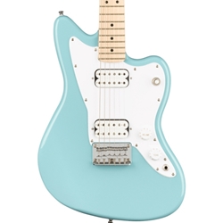 Squier Mini Jazzmaster HH, Maple Fingerboard, Daphne Blue