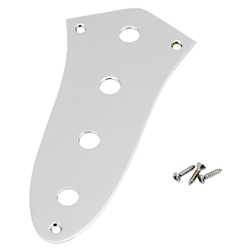 Jazz Bass® Control Plate, 4-Hole (Chrome)