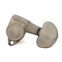 Grover Futura Flat Back Single Tuning Machine, Bass Side
