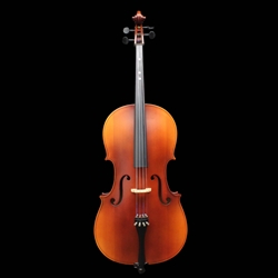 Becker Prelude 4/4 Cello Outfit w/Case, Rosin, Bow