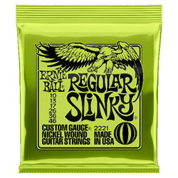 Ernie Ball 2221 Regular Slinky Nickel Wound Electric Strings