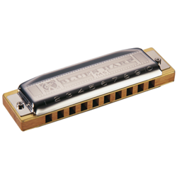 Hohner Blues Harp MS "Bb" Harmonica w/Case