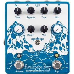 EarthQuaker Devices Avalanche Run v2 Stereo Delay & Reverb w/Tap Tempo